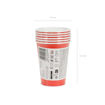 Picture of PAPER CUPS RED 250ML - 6PK